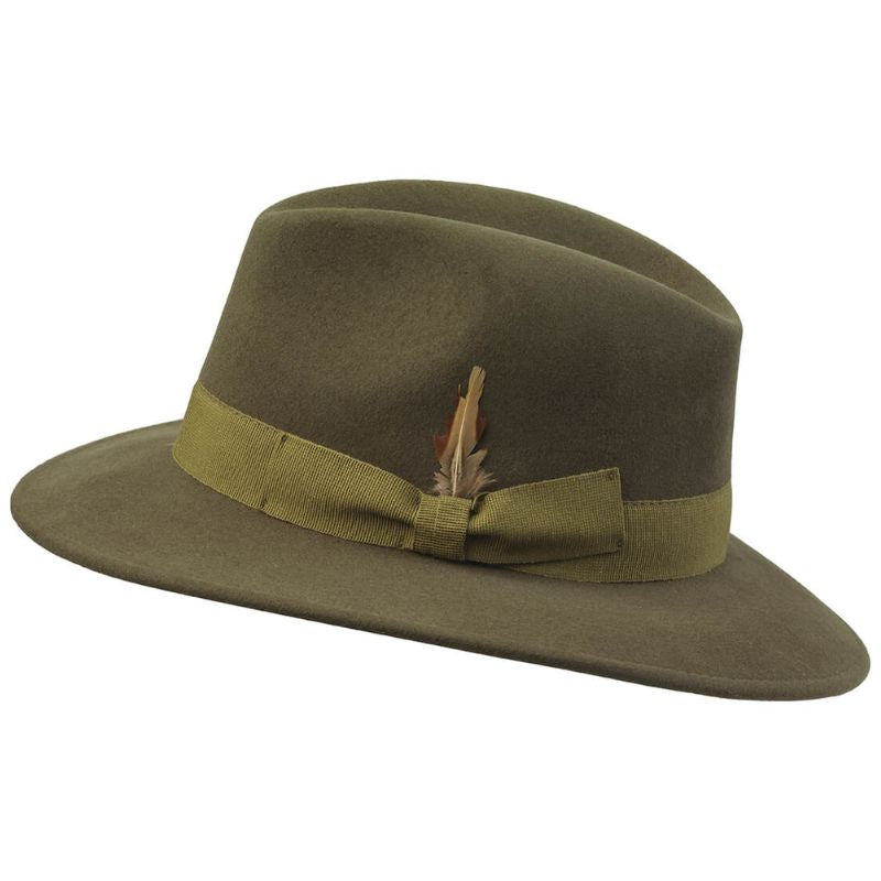 Laksen Heritage Fedora Cashmere Hat