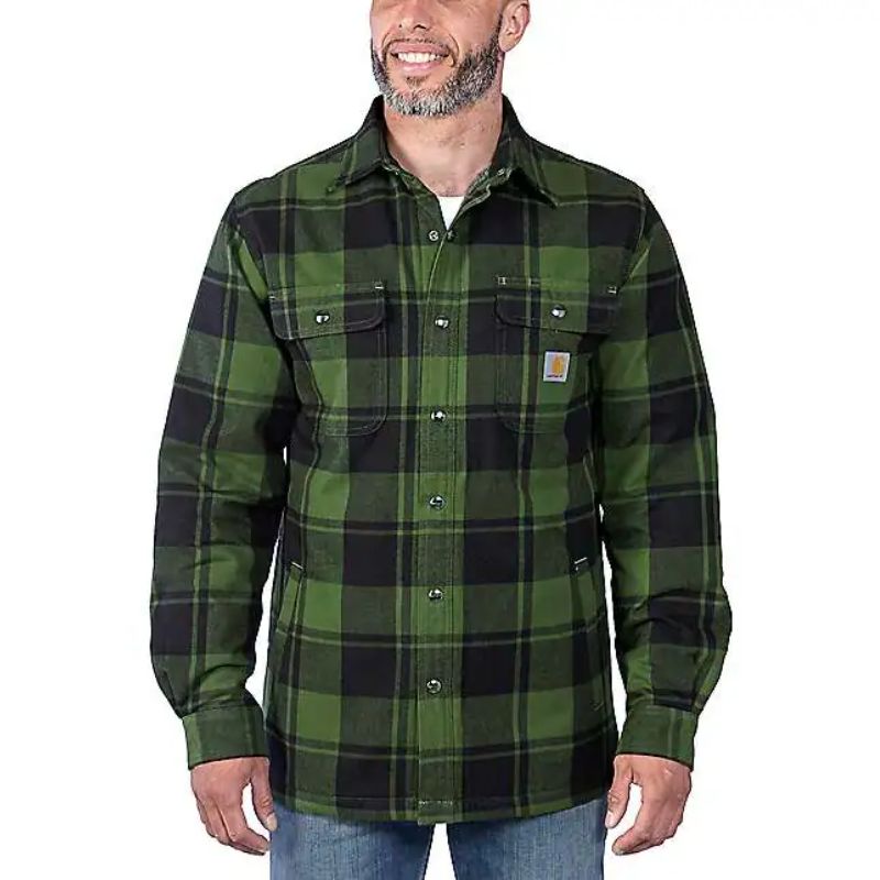 Carhartt Flannel Sherpa Skjorte Jakke