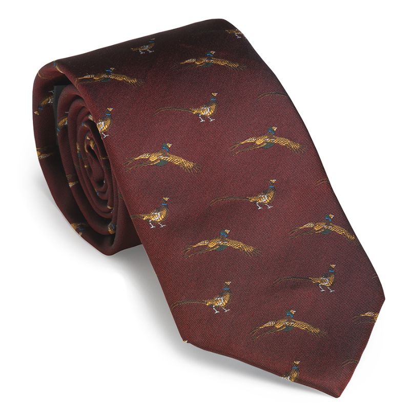 Laksen Flying Pheasant Tie Wine