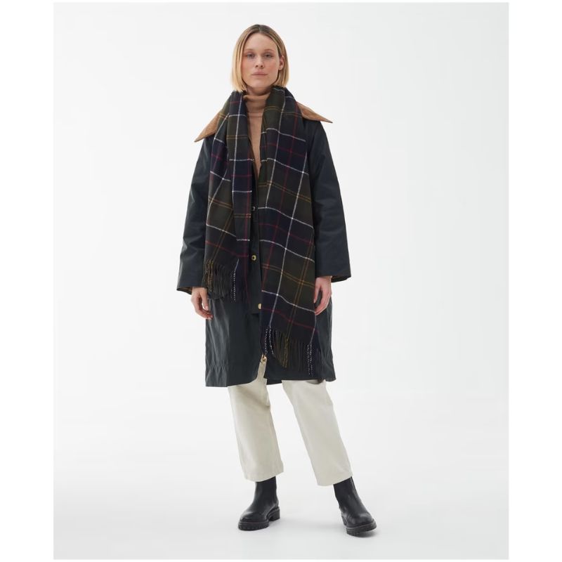 Barbour Hailes Tartan Scarf Dame