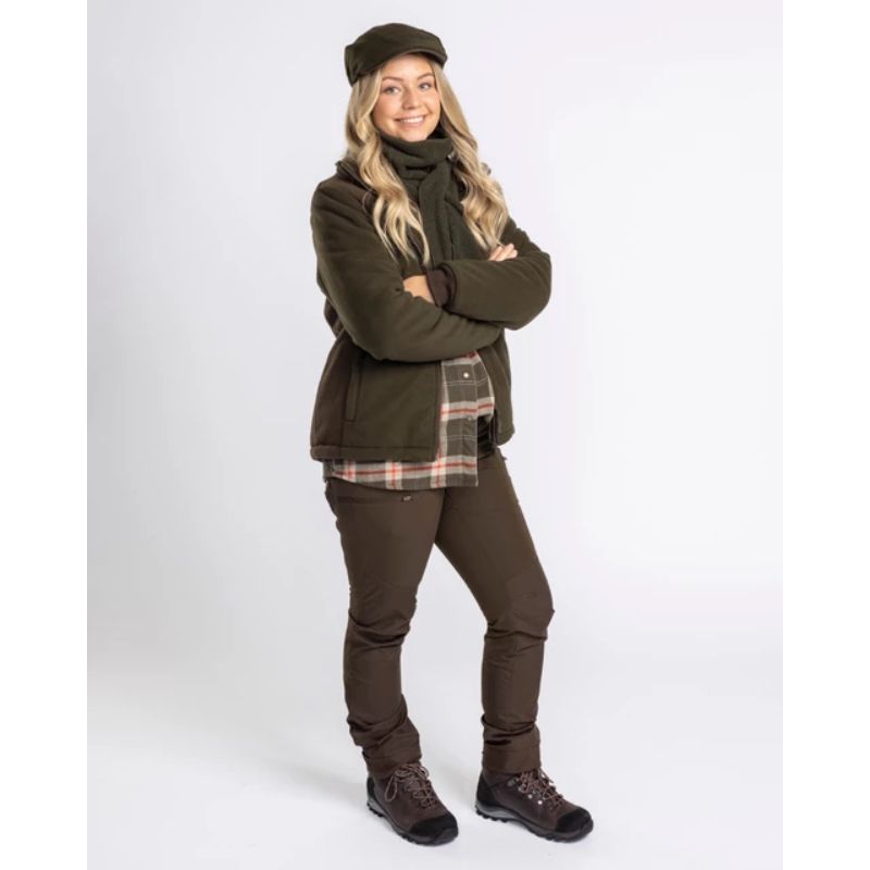 Pinewood Harriette Padded Fleece Jakke Dame