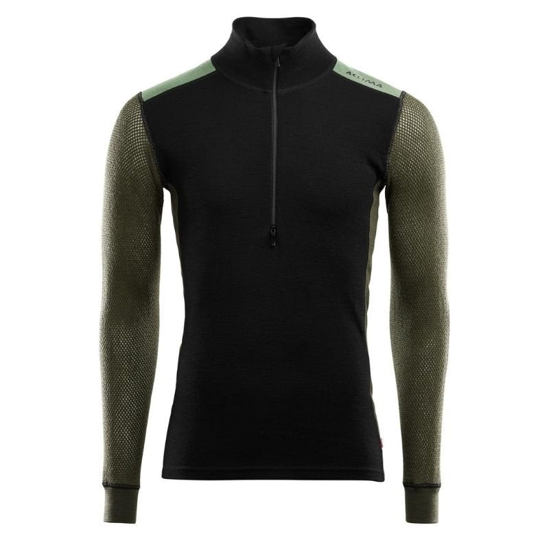 Woolnet Hybrid Mock Neck Man