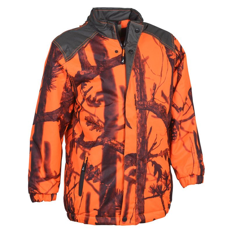 Varm Windbreaker Jakke Børn Blaze Camo