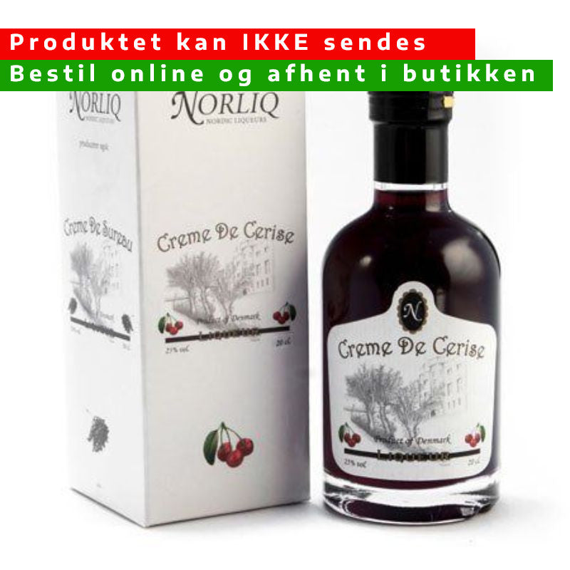 Likør - Creme De Cerise Kirsebær 20cl