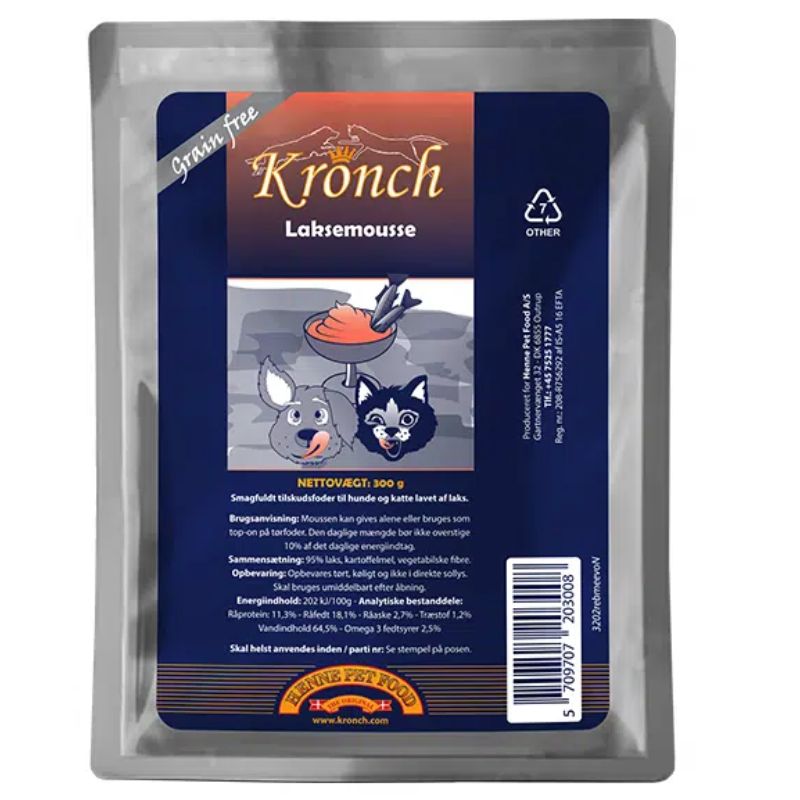 Kronch Lakse Mousse 300 gr.