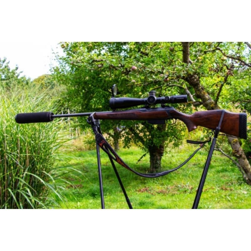 Mjoelner Skydestok 4 ben Alu Fenris Black
