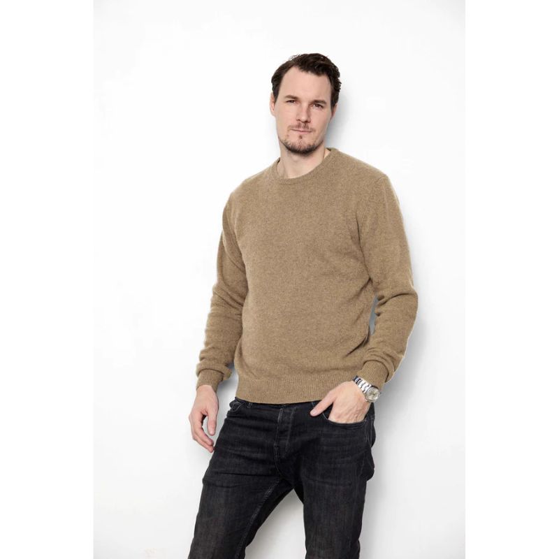 Oak O-neck lambswool sweater