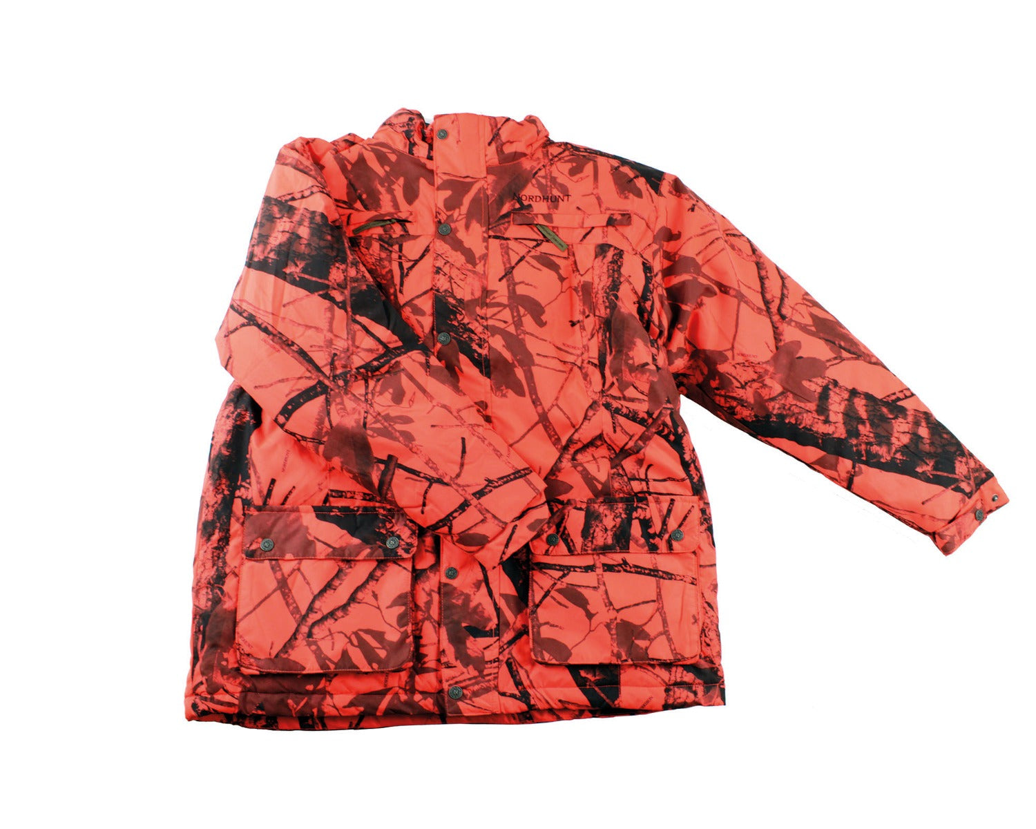 Nordhunt Razor Long Jacket Orange Camo