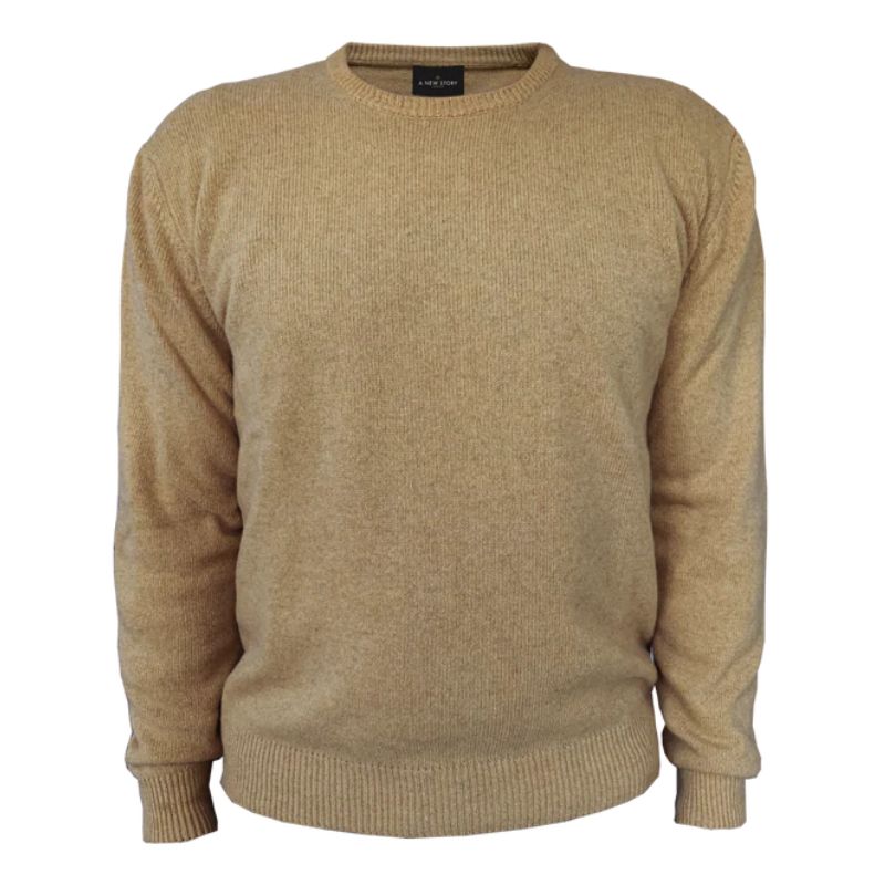 Oak O-neck lambswool sweater