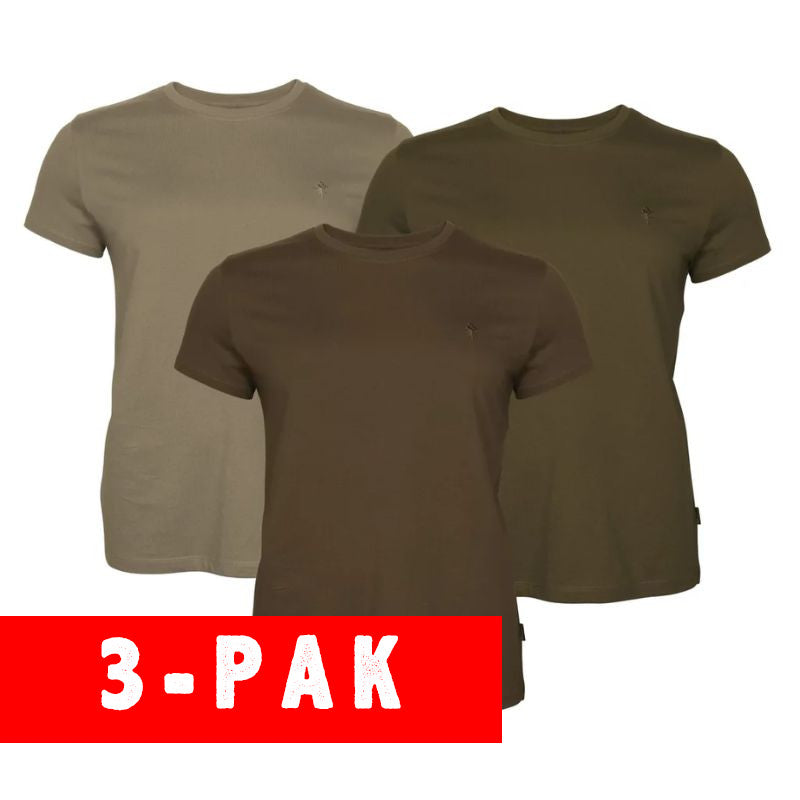 Pinewood 3-Pack T-shirt dame