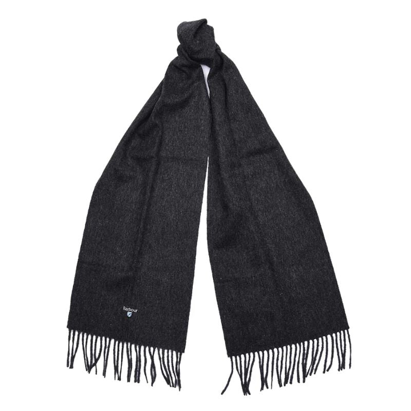 Barbour Plain Lambswool Scarf.