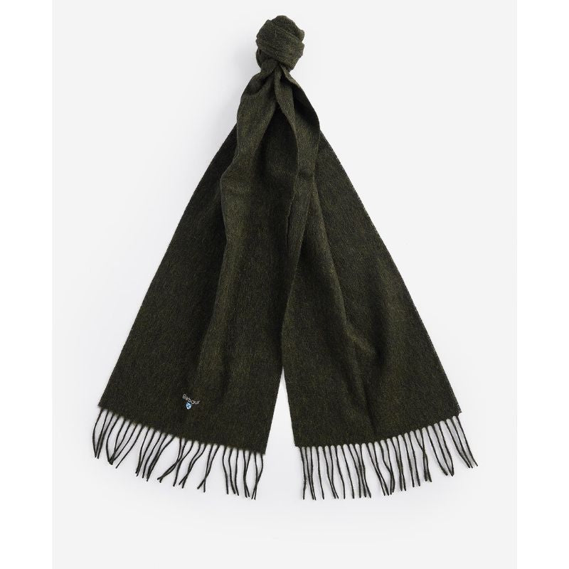 Barbour Plain Lambswool Scarf.