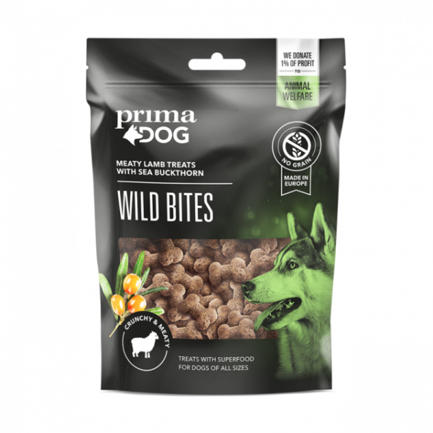 Primadog PD Wild Bites Lam 100g