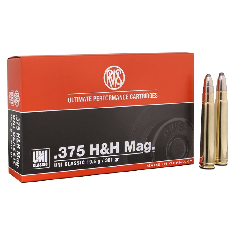 375 H&H Mag. RWS Uni Classic 19,5g