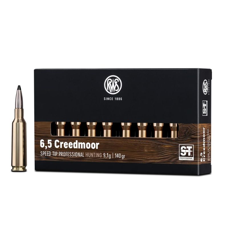 RWS 6,5 Creedmoor 9,1g/140gr S-Tip pro