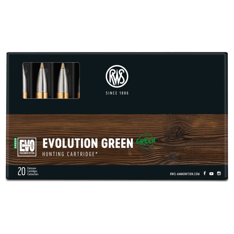 RWS Evolution Green .308 Win. 9 g/139 grs.
