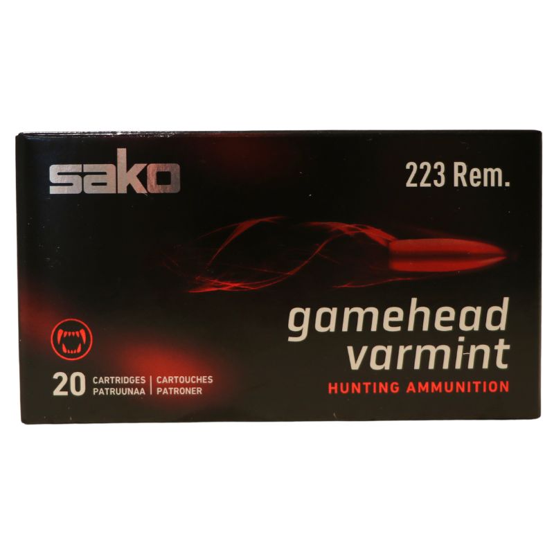 Sako Gamehead Varmint 223 Rem 3,2g/50gr