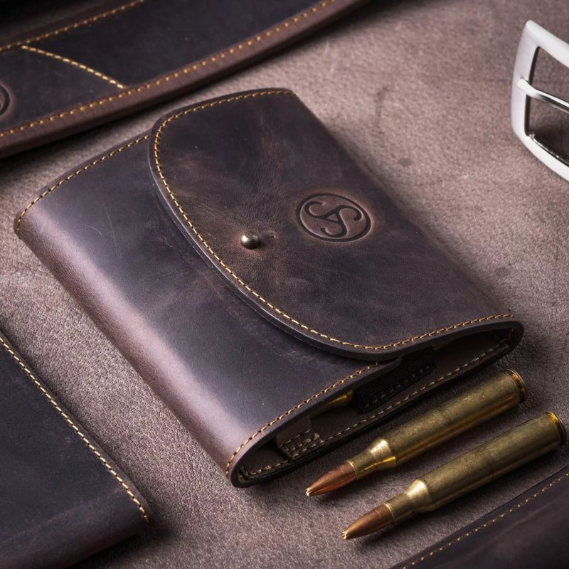 Sauer Cartridge Case Leather