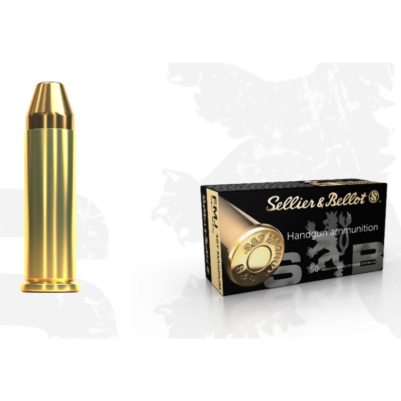 Sellier&Bellot 357 Magnum 10,25gr FMJ 50 stk.