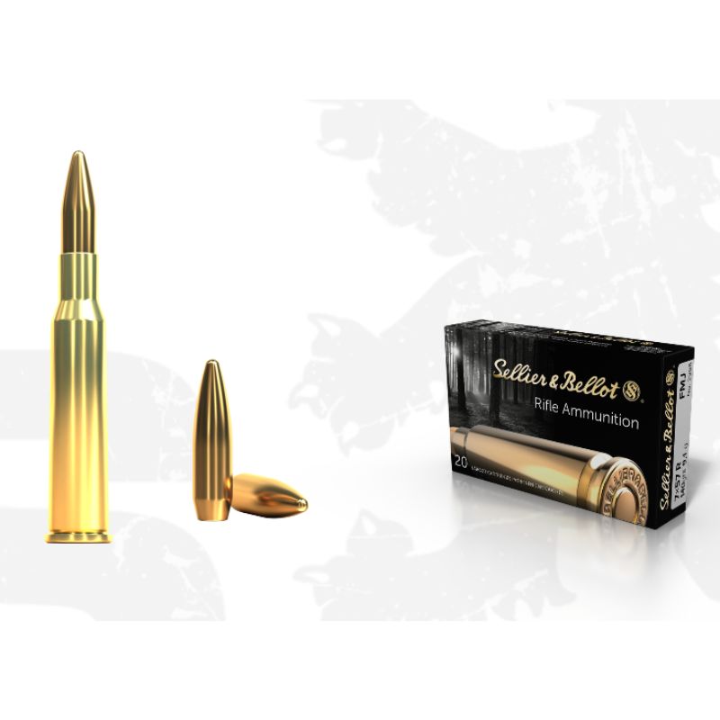 Sellier&Bellot 7x57 FMJ R 140gr 9,1g S&B