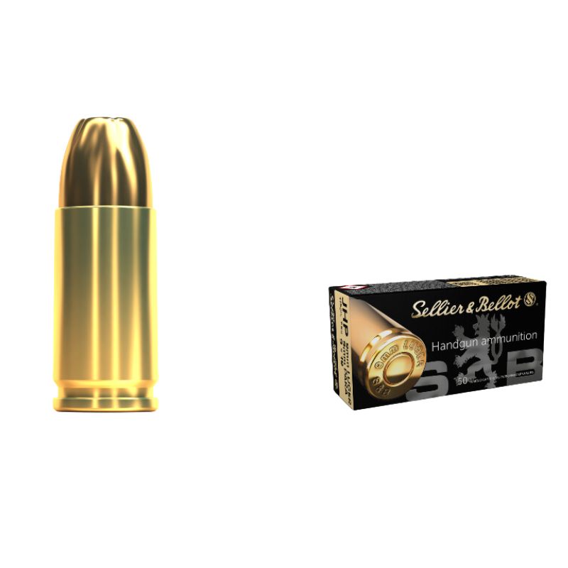 Sellier&Bellot 9mm Luger JHP 7,5g 50stk