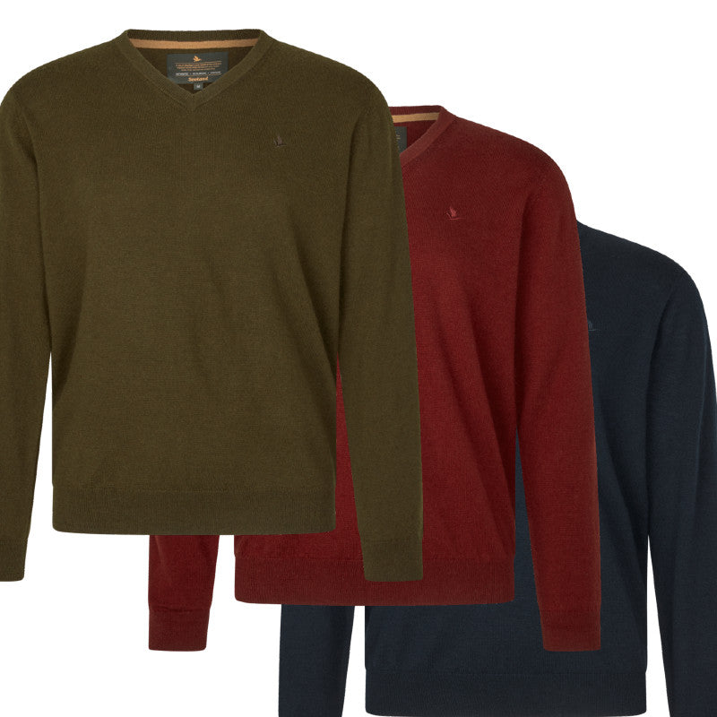 Seeland Pine Pullover Med V-hals