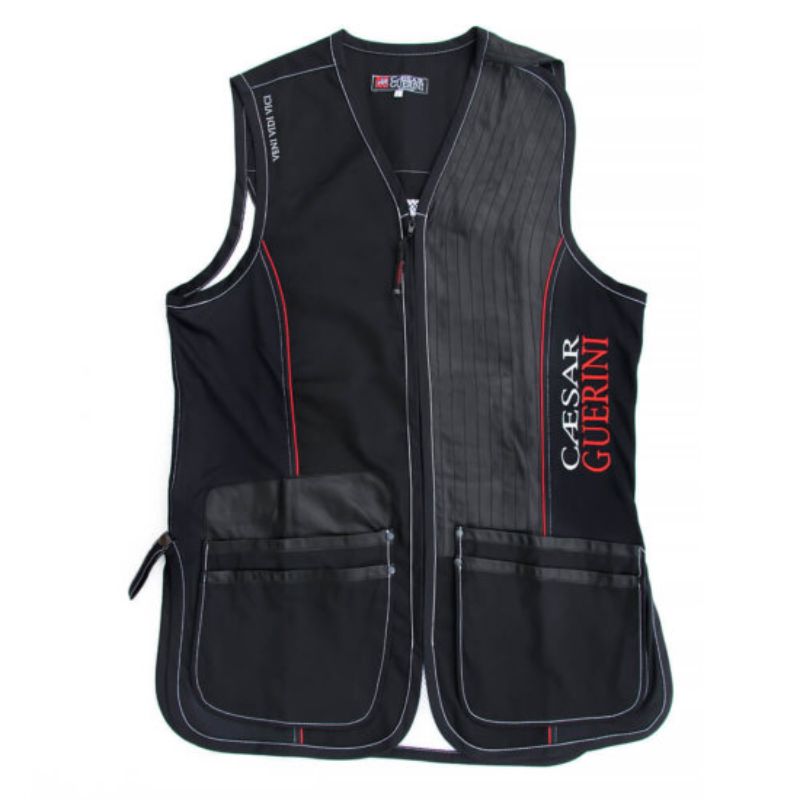 Cæsar Guerini Skydevest Black Leather