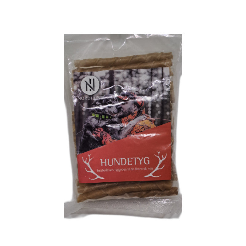 Nordhunt Twisted Stick Nat. 8mm 500g (Køb flere og spar)