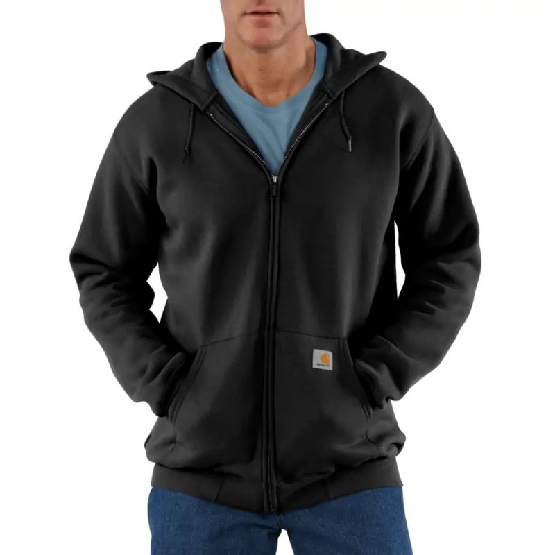 Carhartt Sweatshirt Med Lynlås Og Hætte