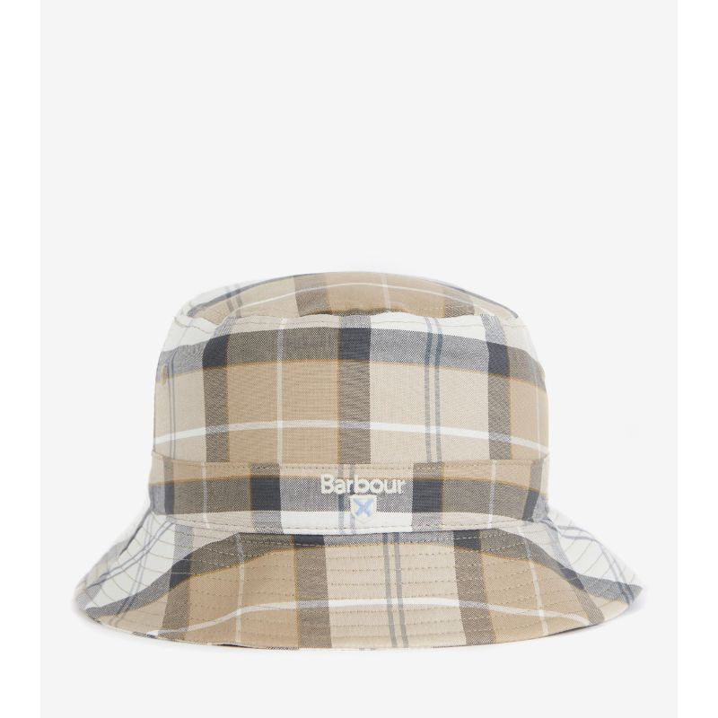 Barbour Tartan Bucket Hat Dame