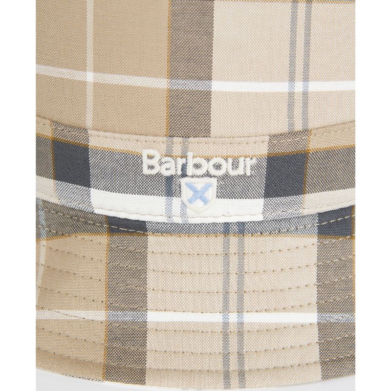 Barbour Tartan Bucket Hat Dame