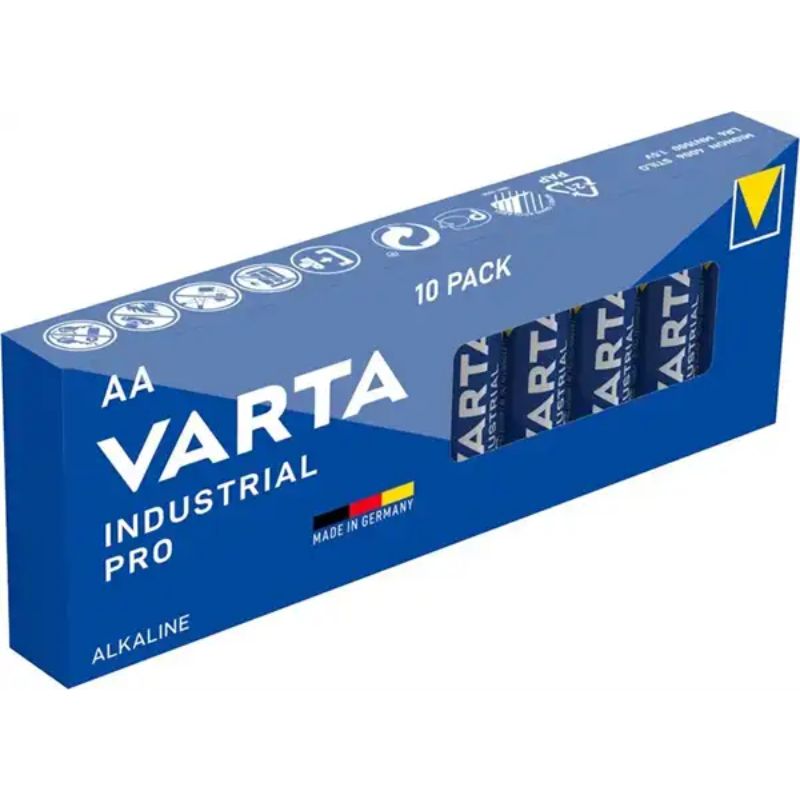 Varta AA Batterier Industrial Pro 10 stk.