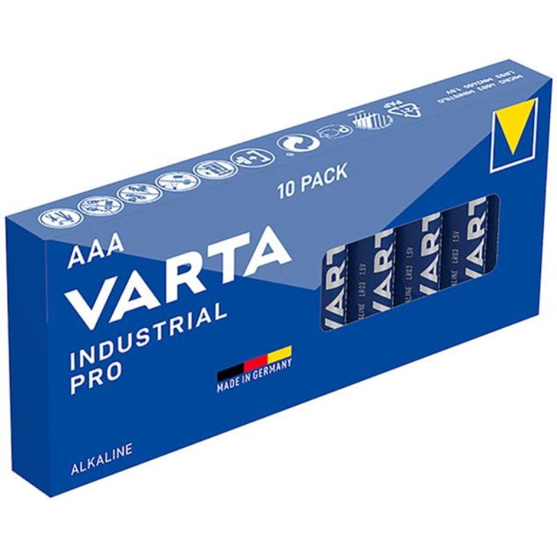 Varta AAA Batterier Industrial Pro 10 stk.