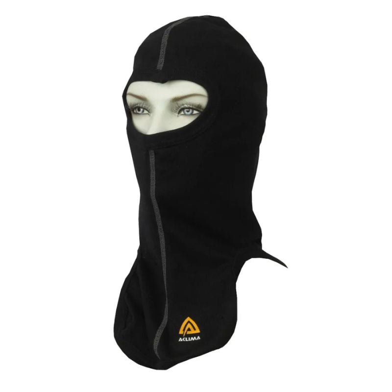 Aclima Warmwool Balaclava Jet Black