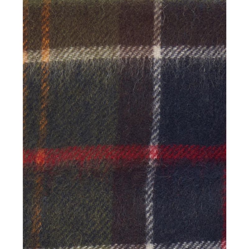 Barbour Wool Cashmere Tartan Scarf